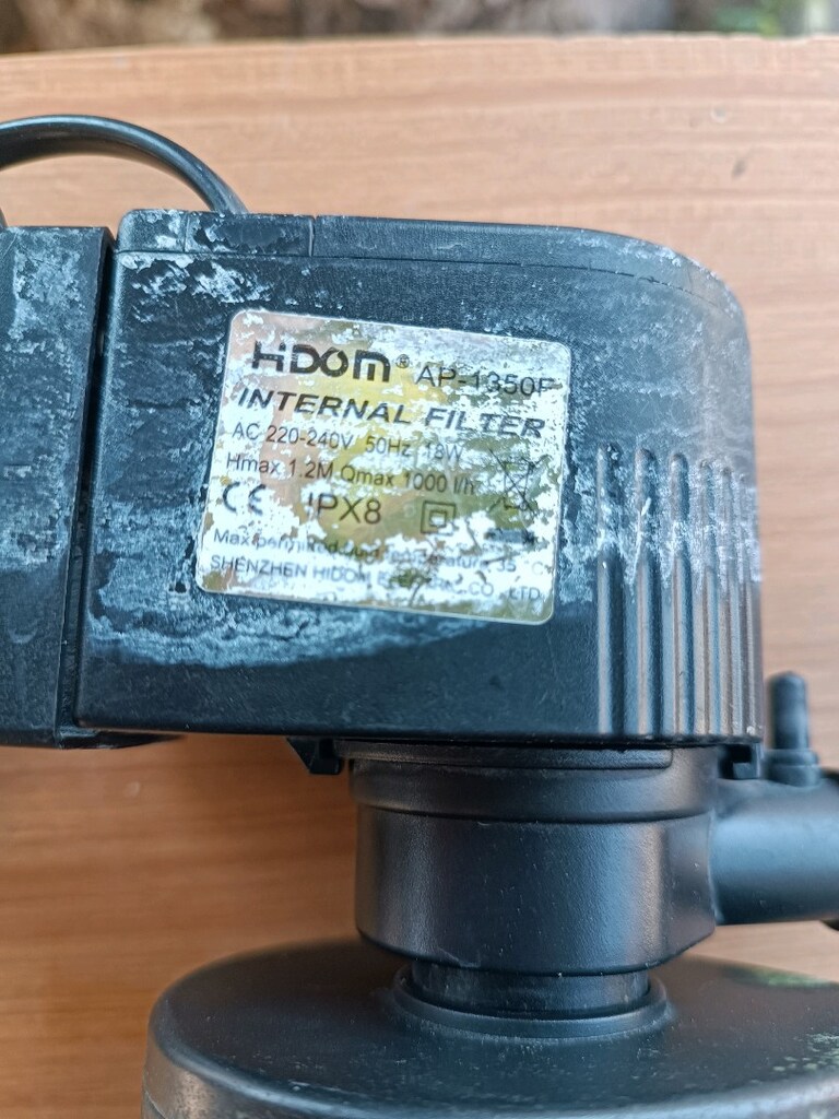 Akvaryum iç filtresi sağlam çalışır durumda alana hayırlı olsun - 2