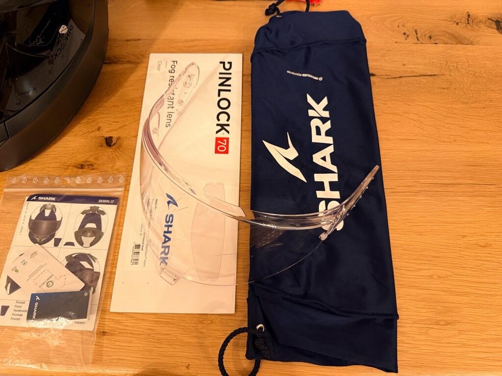 Shark Skwal i3 Dark Shadow Mat Siyah - 10/9.9 kondisyon( TAKASLI) - 3