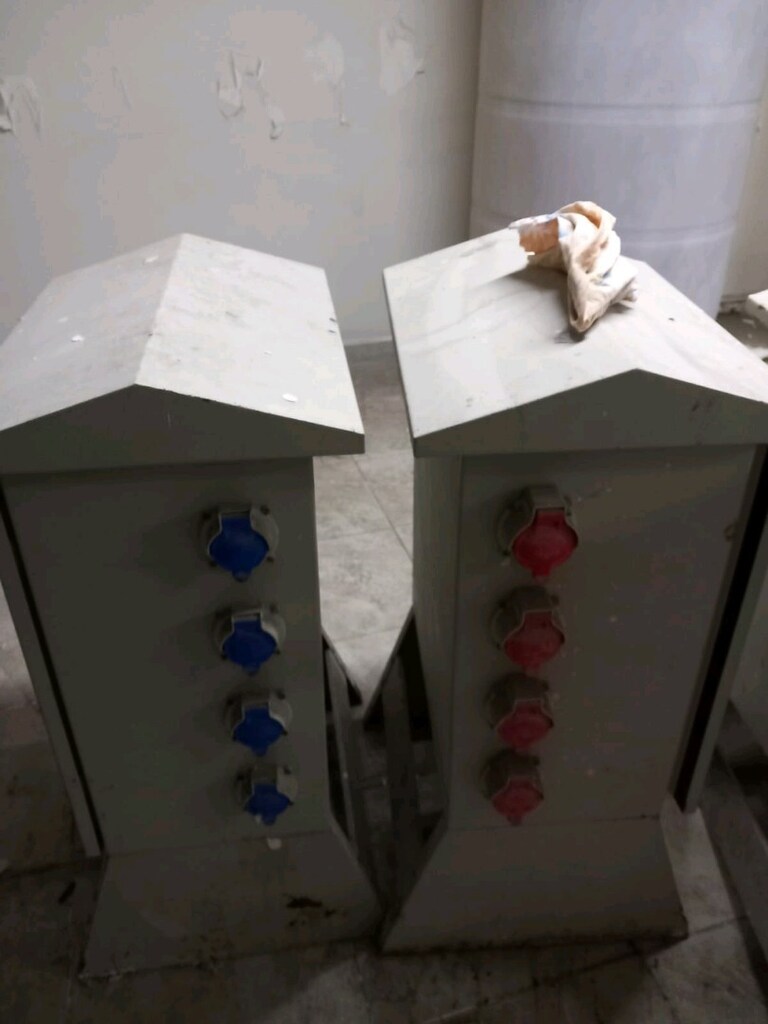 elektrik panosu ayaklı şantiye için - 4