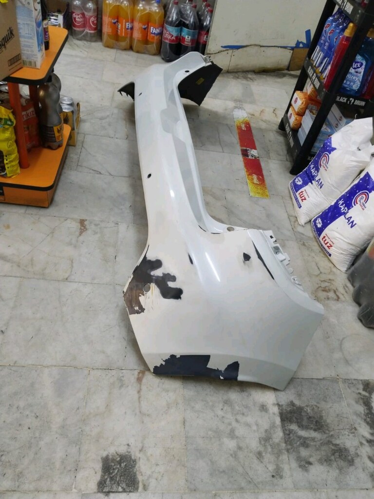 clio 4 arka tampon - 2