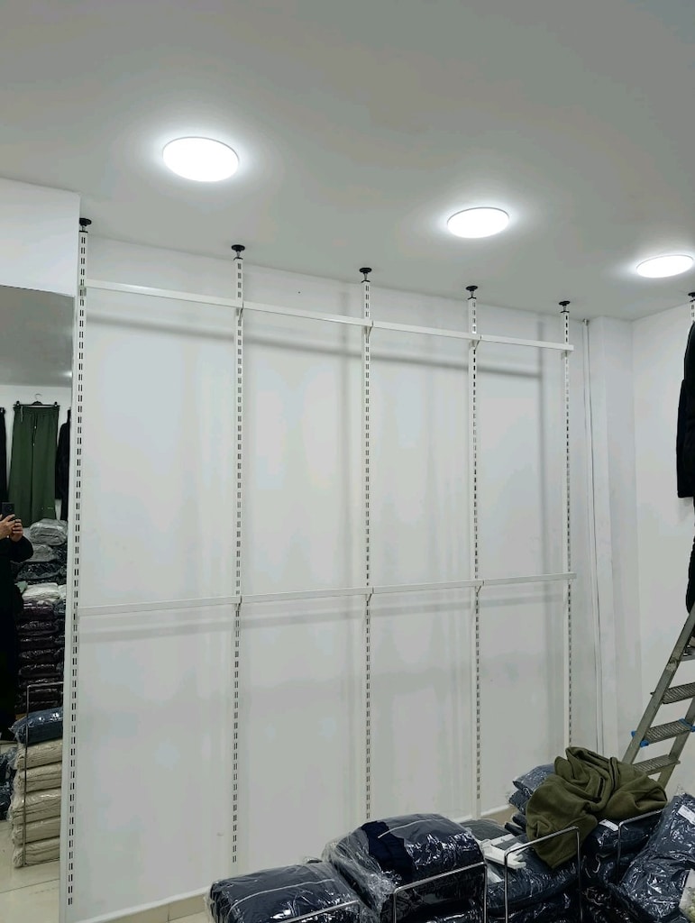 Butik Rafları,Metal Raf, Giyim Mağazası Rafı, Metal Askılık Raf,Askısı - 5
