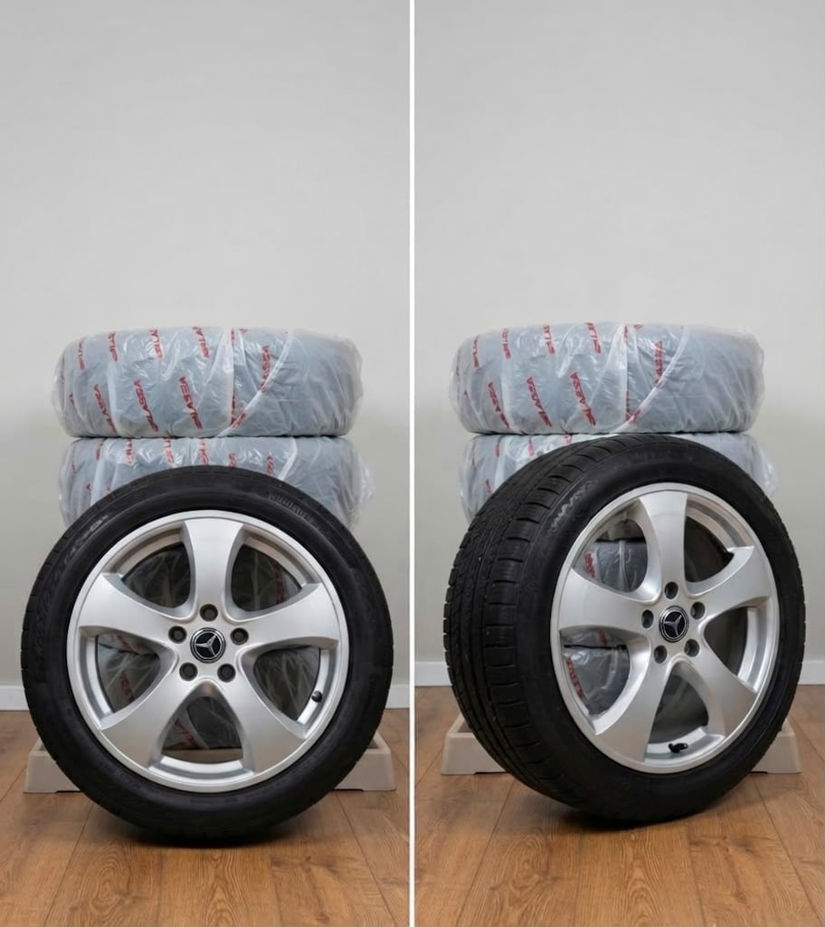17" Jant ve Continental ContiWinterContact 245/45 R17 Lastik Takımı - 4