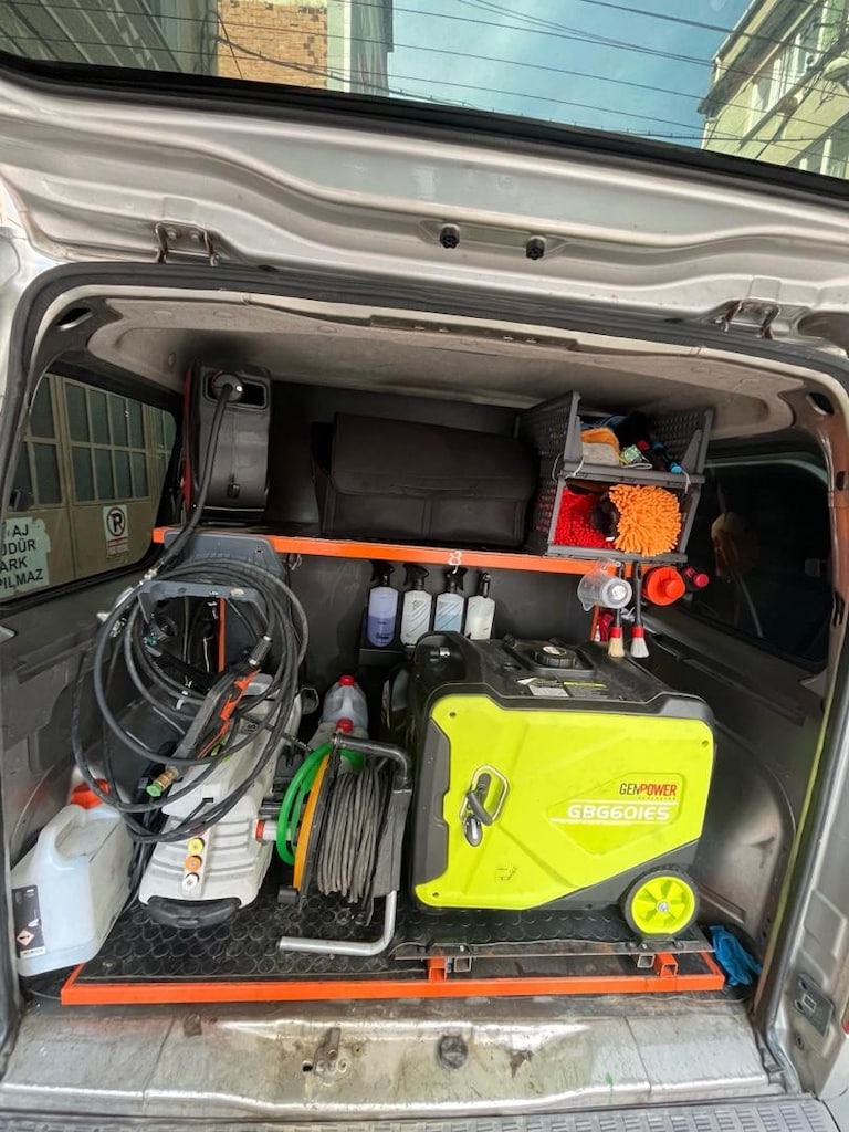 Komple Mobil Oto Yıkama Seti | Jeneratör + Kärcher + 225 Bar - 2