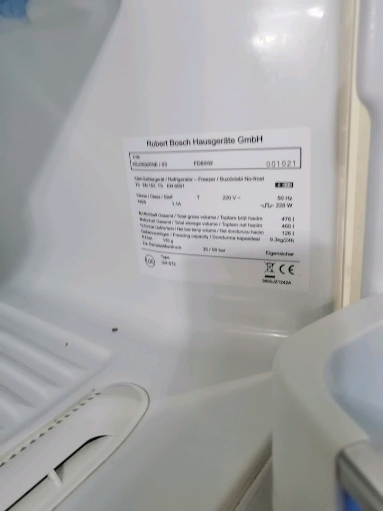 Bosch marka 543 litrelik çift kapılı NoFrost buzdolabı - 8