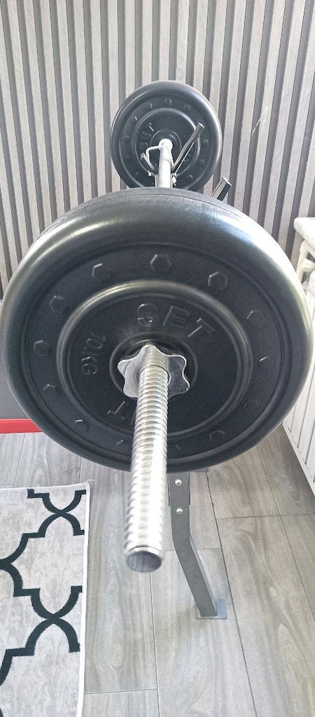 Delta 6010 Bench sehpası ve ağırlık seti - 4