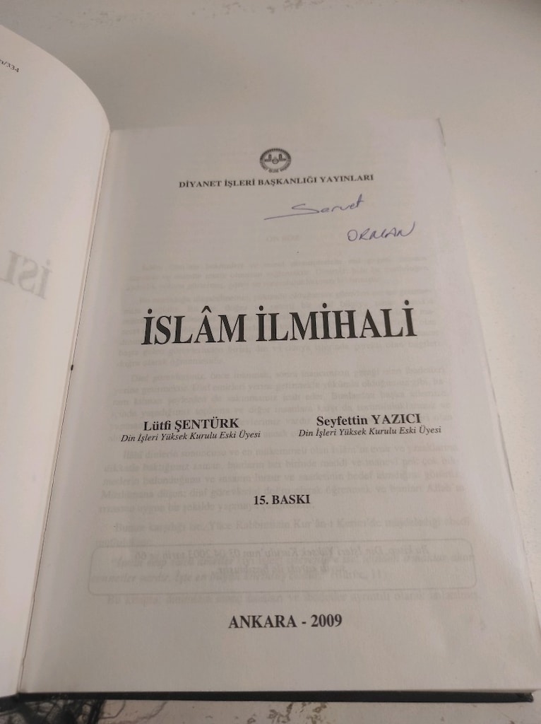 İslam İlmihali Lütfi Şentürk-Seyfettin Yazıcı - 5