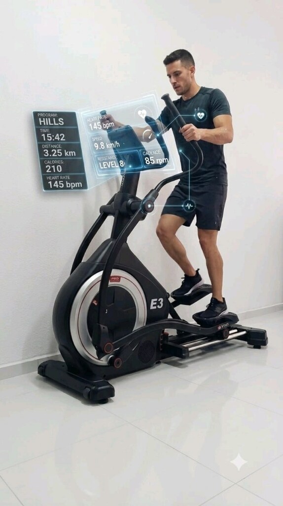 ASViva E3 Profesyonel Eliptik Bisiklet ADRESE TESLİM KURULUM DAİL - 10