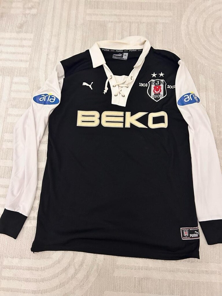 BEŞİKTAŞ EFSANE 100.YIL BAĞCIKLI İLHAN MANSIZ FORMA - 4