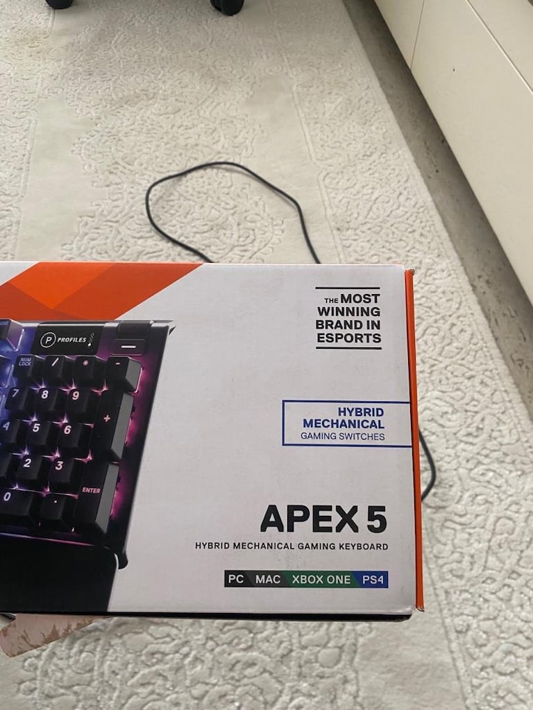 Steelseries apex5 kablolu rgb mekanik klavye - 3