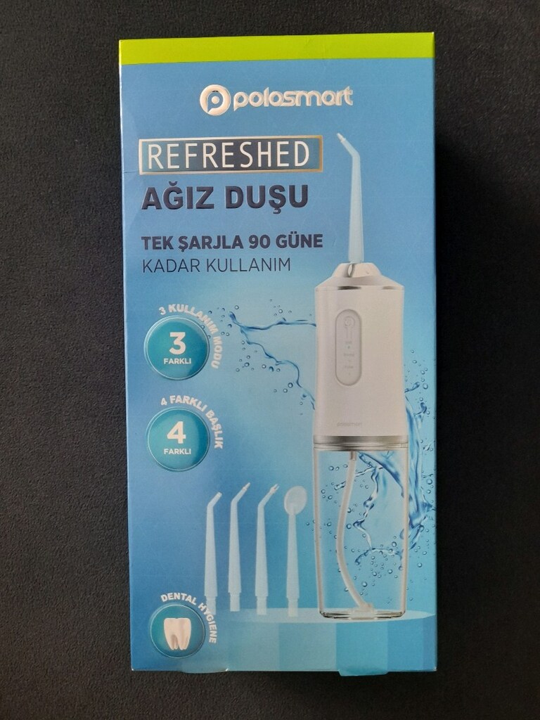 Şarjlı Ağız Duşu Sıfır Ürün Kapalı Kutu - 2