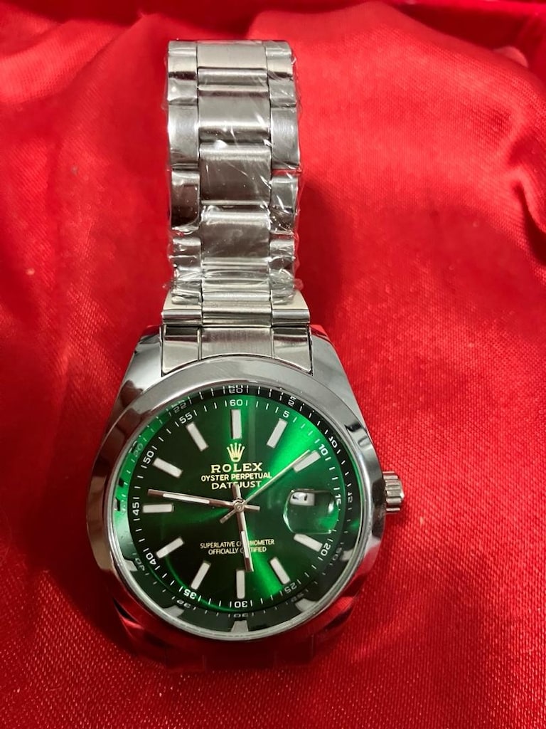 Rolex Oyster Perpetual Datetime Yeşil yarı otomatik erkek saat… - 7