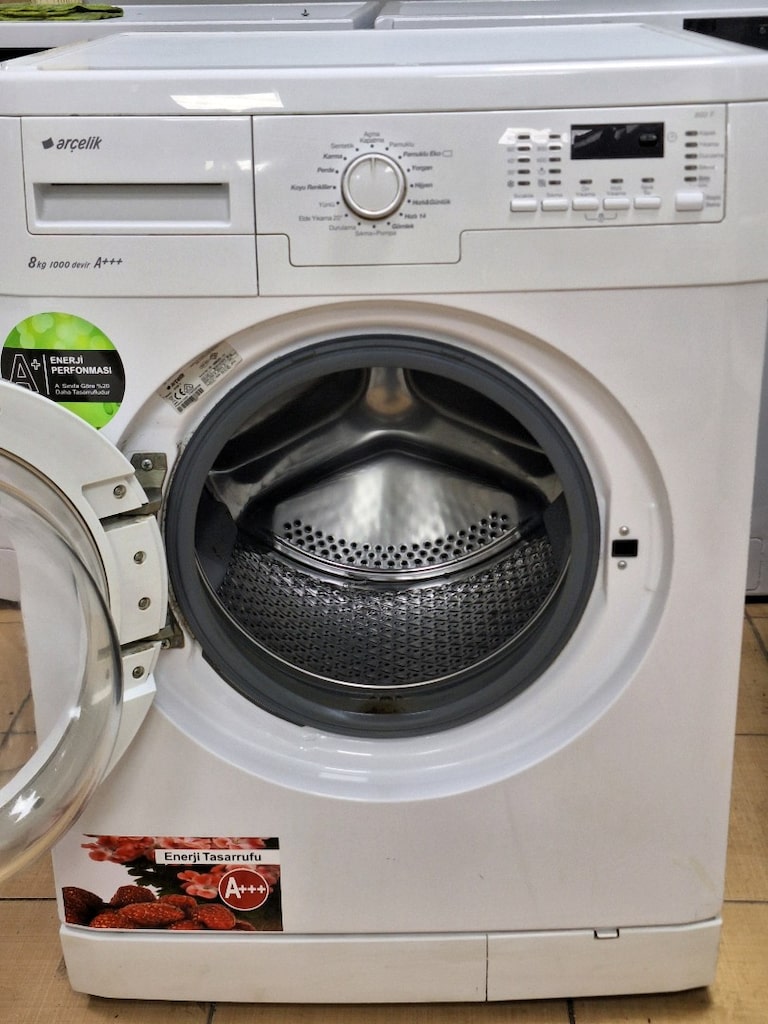 cok temiz çamaşır makinesi Arçelik 8kg A+++ dijital ekran tertemz - 2