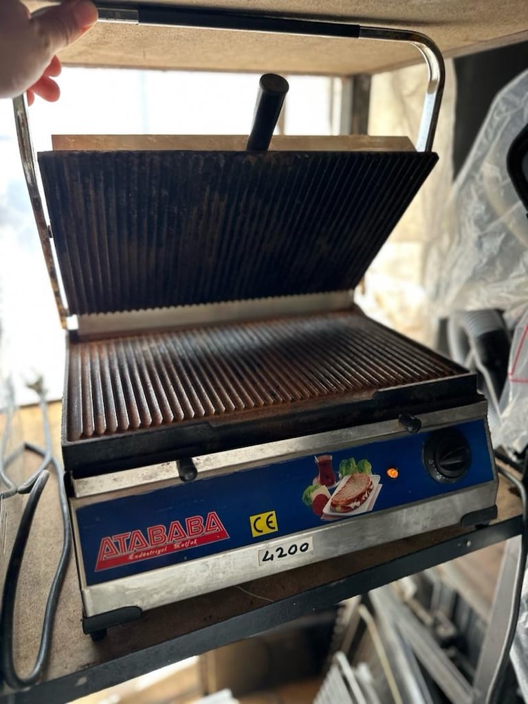 Tost makinesi büyük boy sanayi tipi tost makinası - 3
