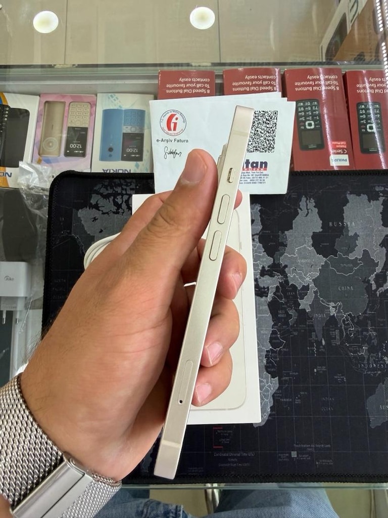 İPHONE 13 128 GB TR BEYAZ CİHAZI 10 AY GARANTİLİ HATASIZ PİL 88 - 2