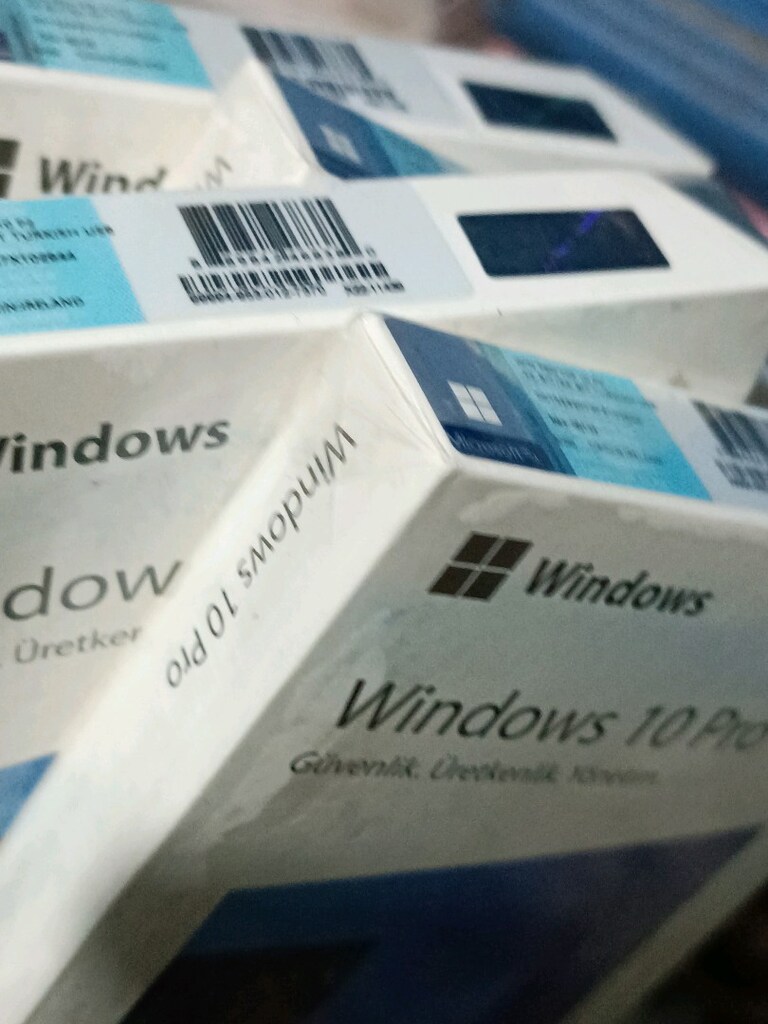 Microsoft Windows 10 Pro 32/64 Bit Türkçe Orijinal KUTU USB Sıfır Kapa - 5