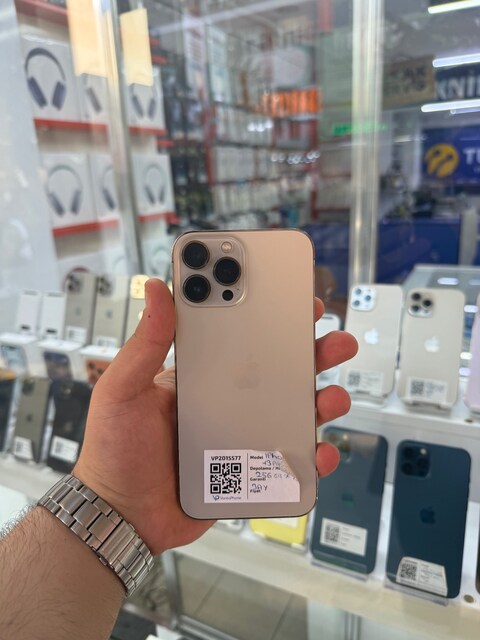 İPHONE 13 PRO MAX 256GB PİL%74 GOLD TR!