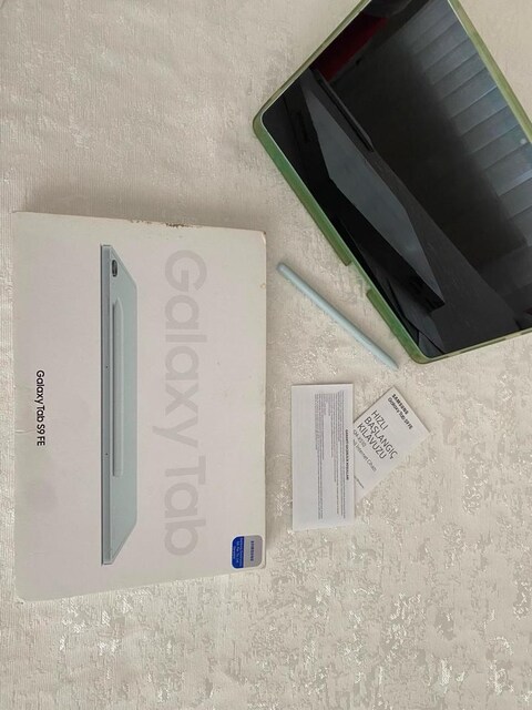 SAMSUNG GALAXY S9 FE TABLET SIFIR AYARINDA