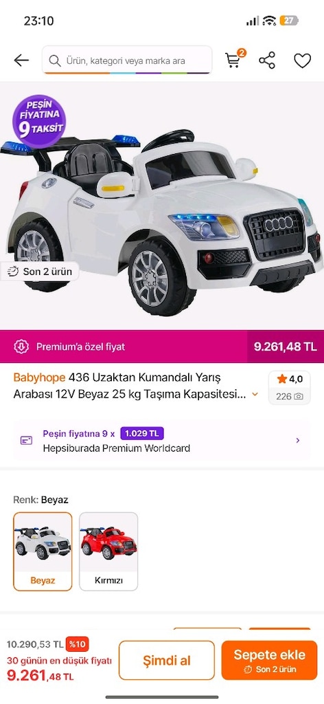 akülü araba - 2