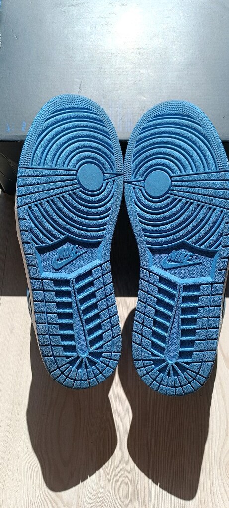 Air Jordan 1 Low Black University Blue 46 - 9