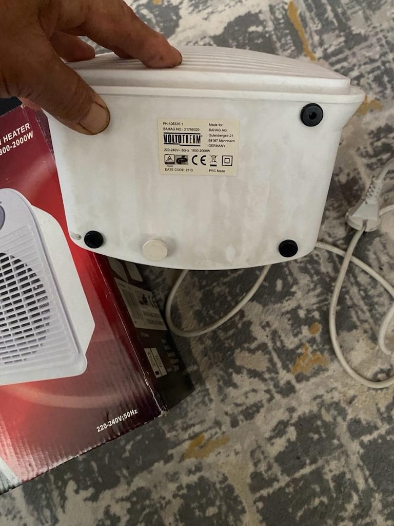 Voltotherm fanlı ısıtıcı soğutucu - 4