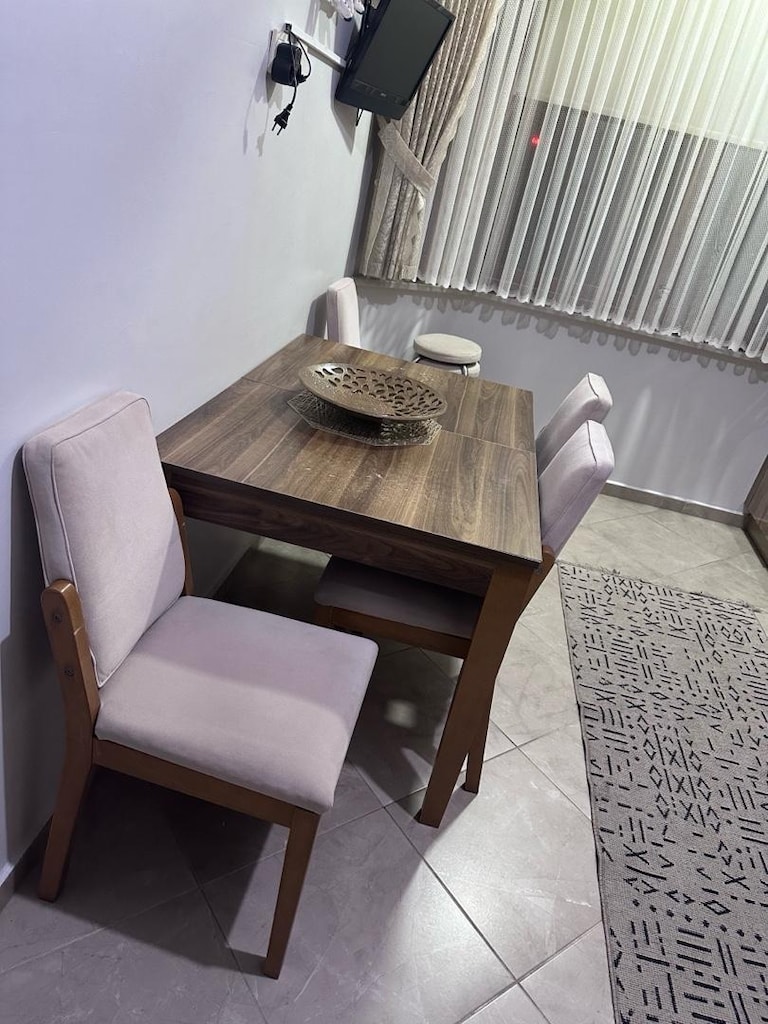 mutfak masası açılabilir 4 sandalye ile birlikte mdf masa ağaç sandaly - 2