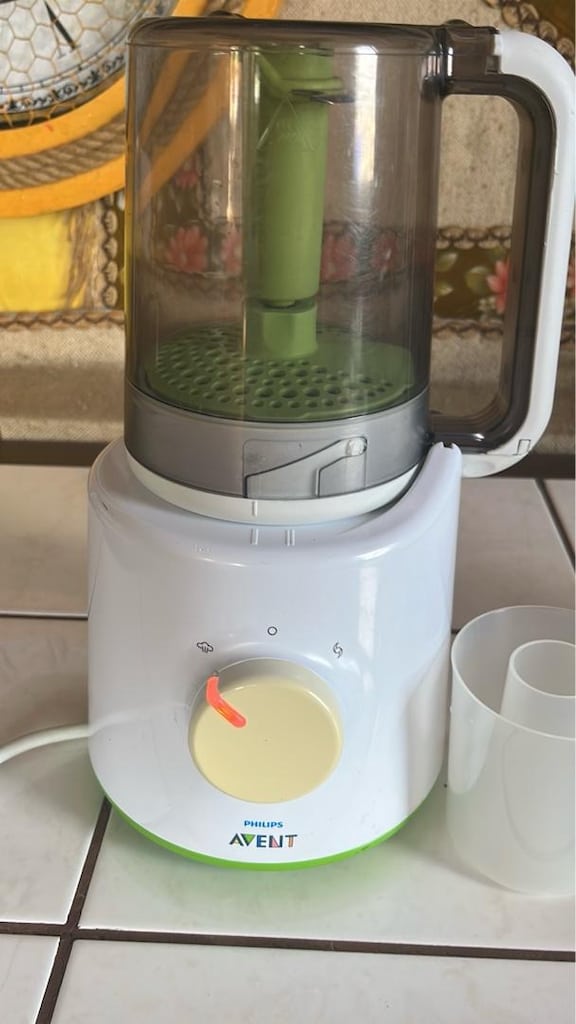 Philips Avent SCF870/22 Wasabi Buharlı Pişirici ve Blender bebek ek gı - 11