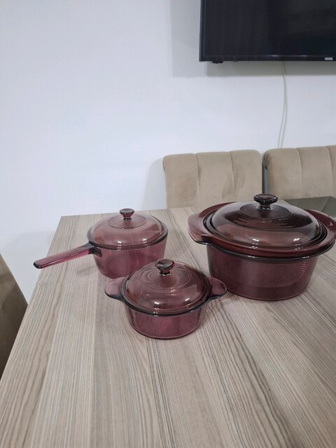 Cam tencere seti ( pyrex)