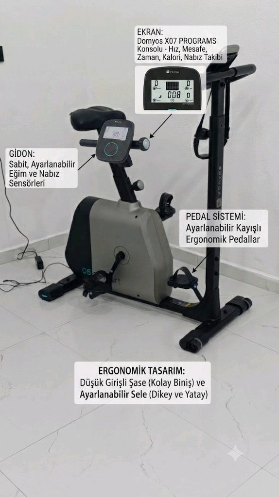 Domyos Comfort 06 kondisyon bisikleti ADRESE TESLİM - 2