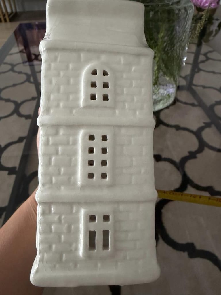 ikili seramik dekor ev mumluk - 12