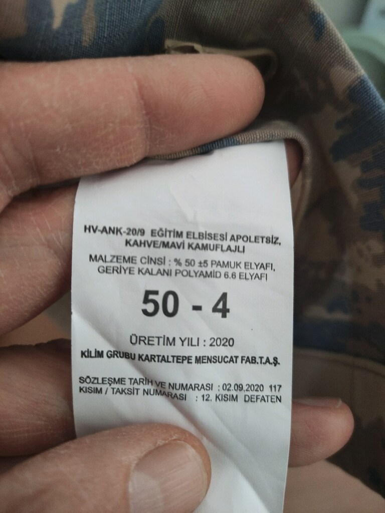 kamuflaj üst - 6