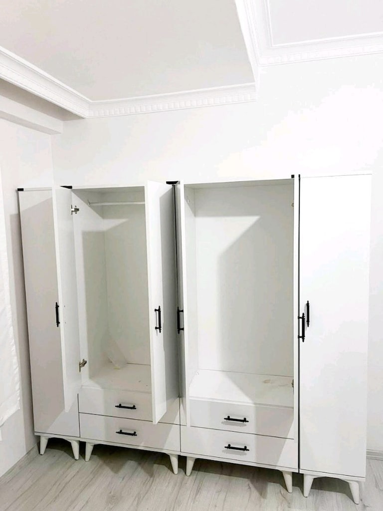 **DAHA UCUZU YOK** ÜCRETSİZ KURULUM KAPIDA ÖDEME GARDROP ELBİSE DOLABI - 3