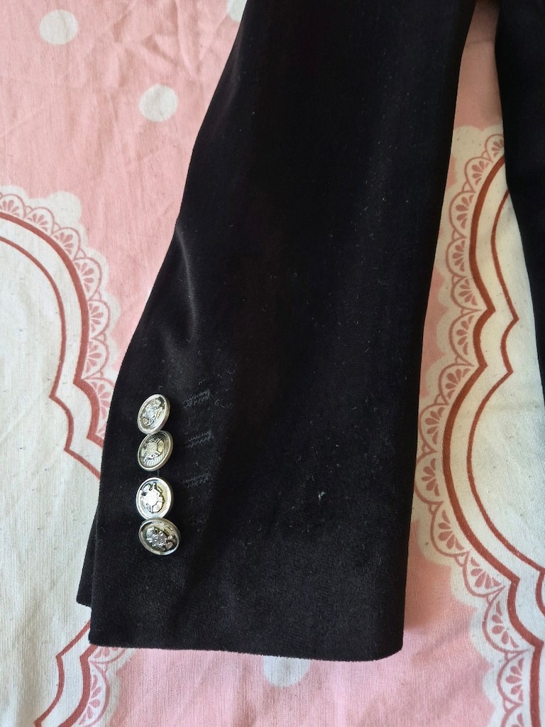 kadife blazer ceket - 3