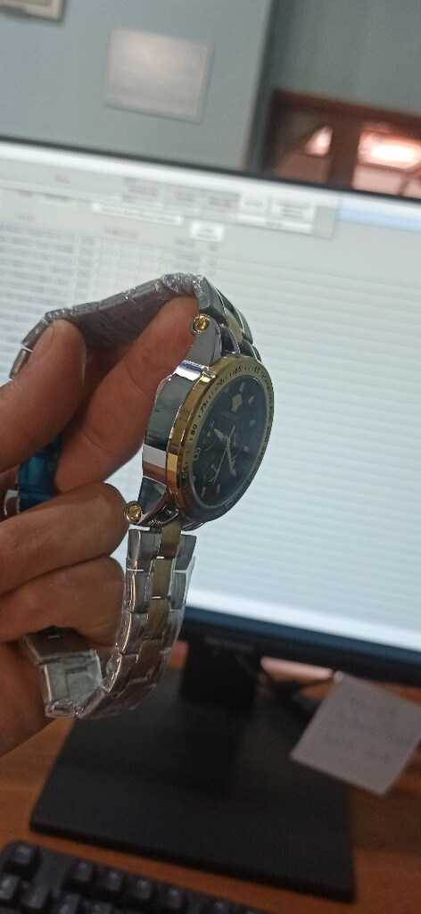 Versace fonksiyonlu pilli kol saati - 12