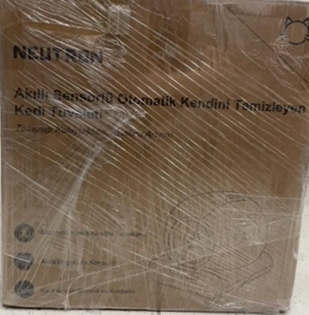 SIFIR KAPALI KUTU Neutron Yeni Nesil Akıllı Kedi Tuvaleti, Otomatik K - 4