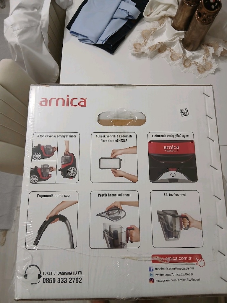 Arnica Tesla toz torbasız elektrikli süpürge - 2