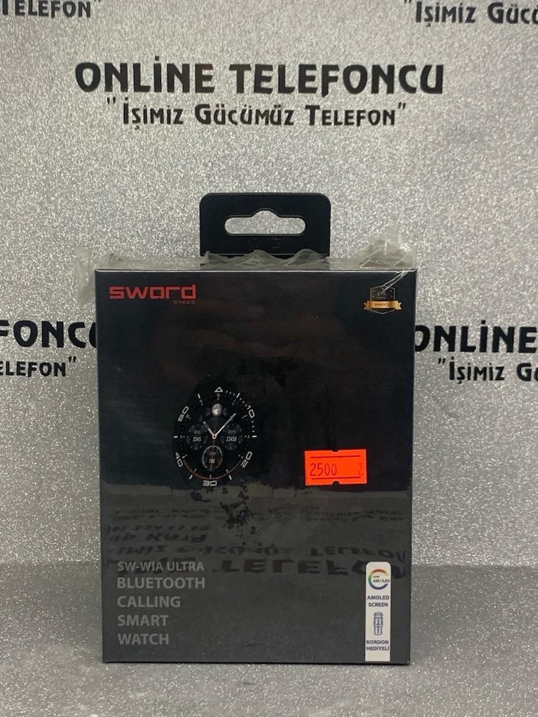 Sword Akıllı Saat Sw-Wia Sıfır Kapalı Kutu - 2