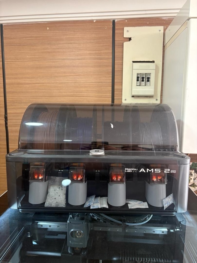 Bambu Lab H2S AMS Combo - Garantili / Az Kullanılmış + Filament - 4