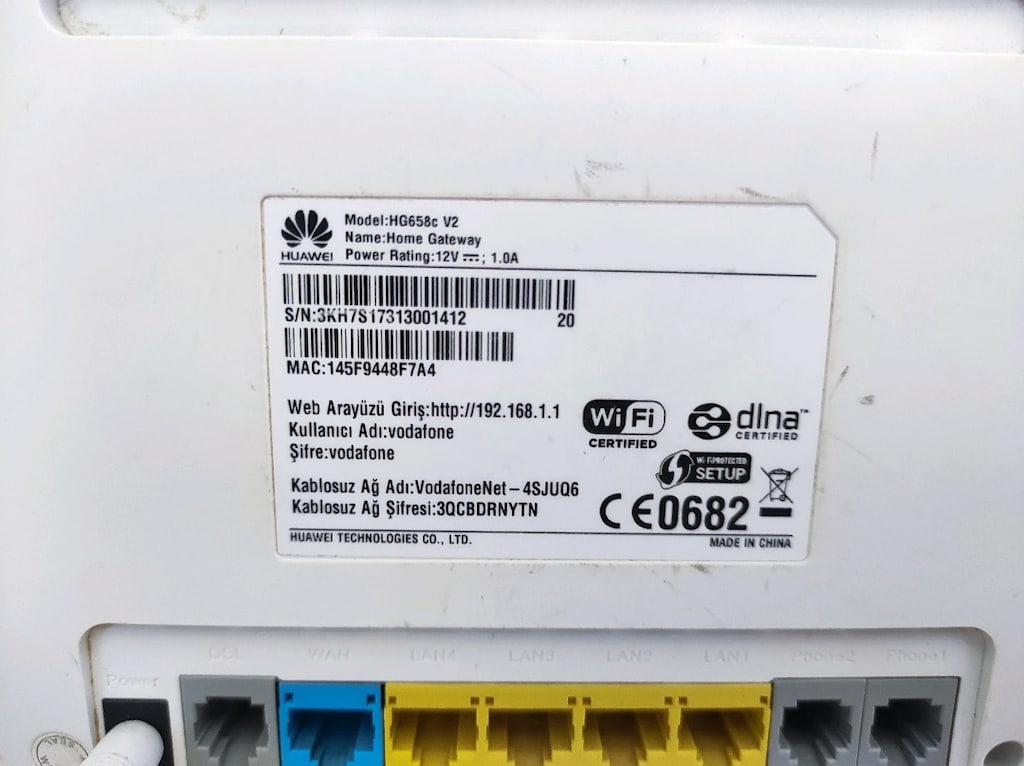 HUAWEİ VDSL2 FİBER 300 MBPS KABLOSUZ MODEM - 6