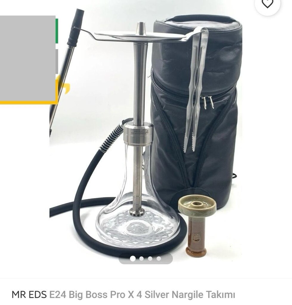 Eds nargile takımı big boss pro x4 - 4