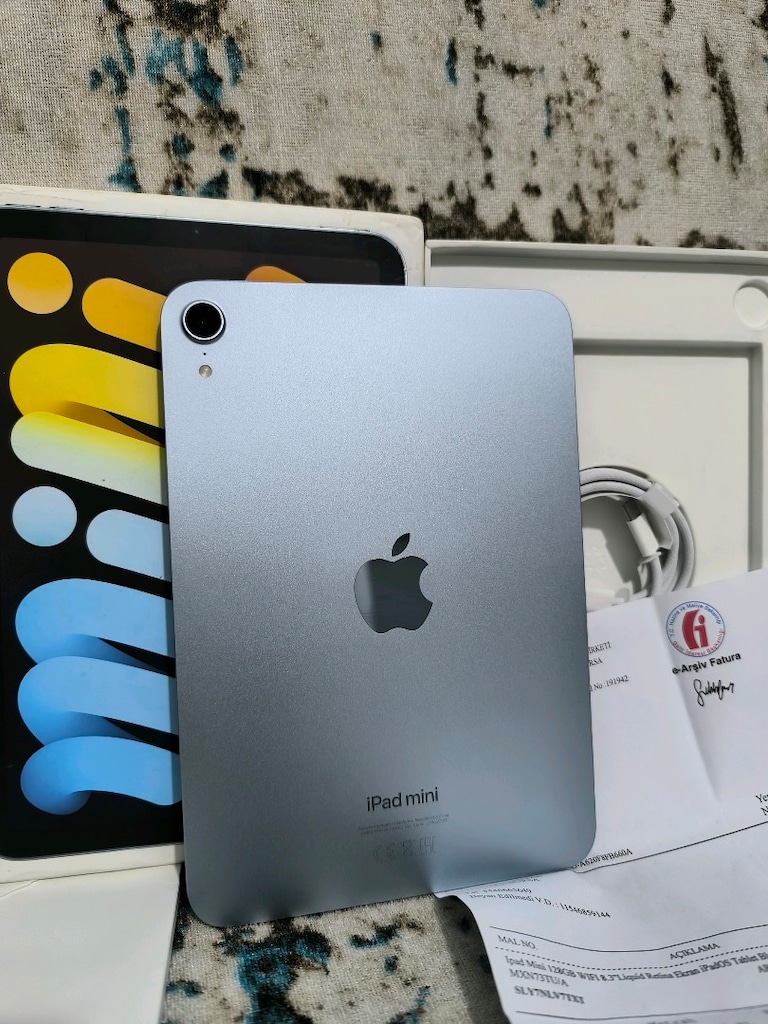 iPad mini 7 128gb sıfırdan farksız - 2