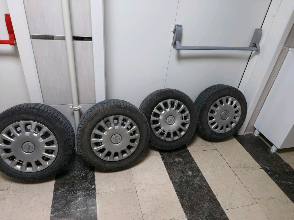 OPEL CORSA ORJİNAL JANT LASTİK TAKIMI 14 İNÇ - 3