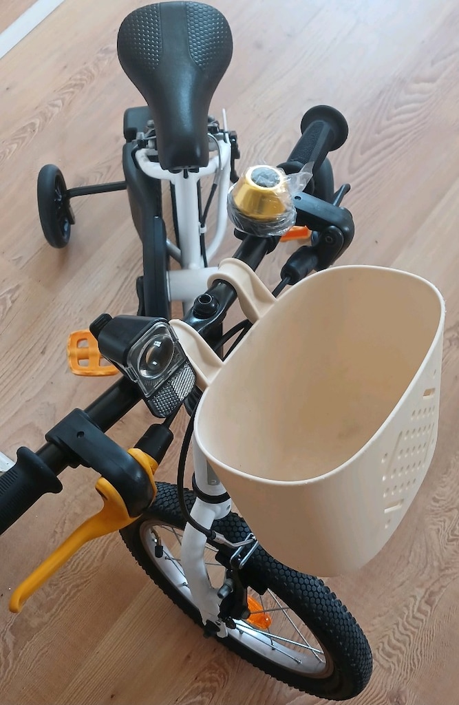 BTWIN Discover 100 14 İnç Jant 3-5 Yaş Beyaz Çocuk Bisikleti - 6