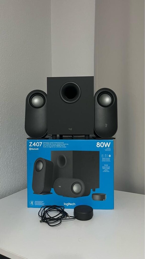 LOGITECH Z407 Subwoofer 2.1 Kablolosuz Bluetooth Bilgisayar Hoparlörü - 2