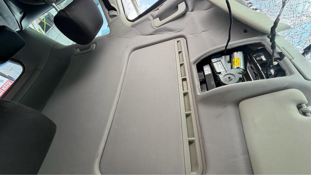 Audi A3 8P Open Sky Sunroof İç Güneşlik Perdesi (Orijinal Gri) - 2