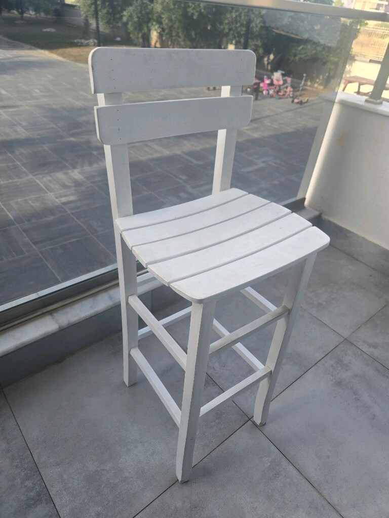ahşap bar sandalyei - 3