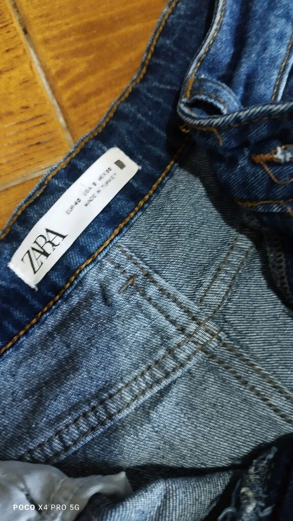 #Zara  kot pantolon Eni çekilince 39 Boyu 100 BÜYÜK KIŞ İNDİRİMİ - 4