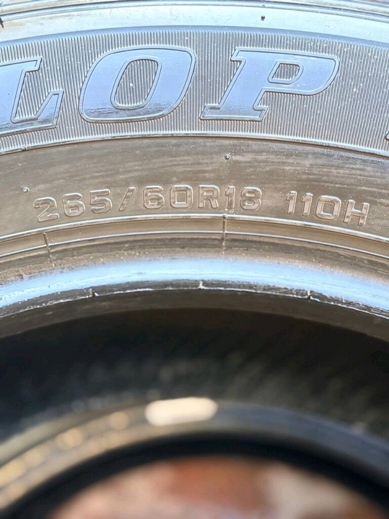 265 60 18 DUNLOP AT25 SIFIRDAN FARKSIZ 2 ADET 2023 - 7