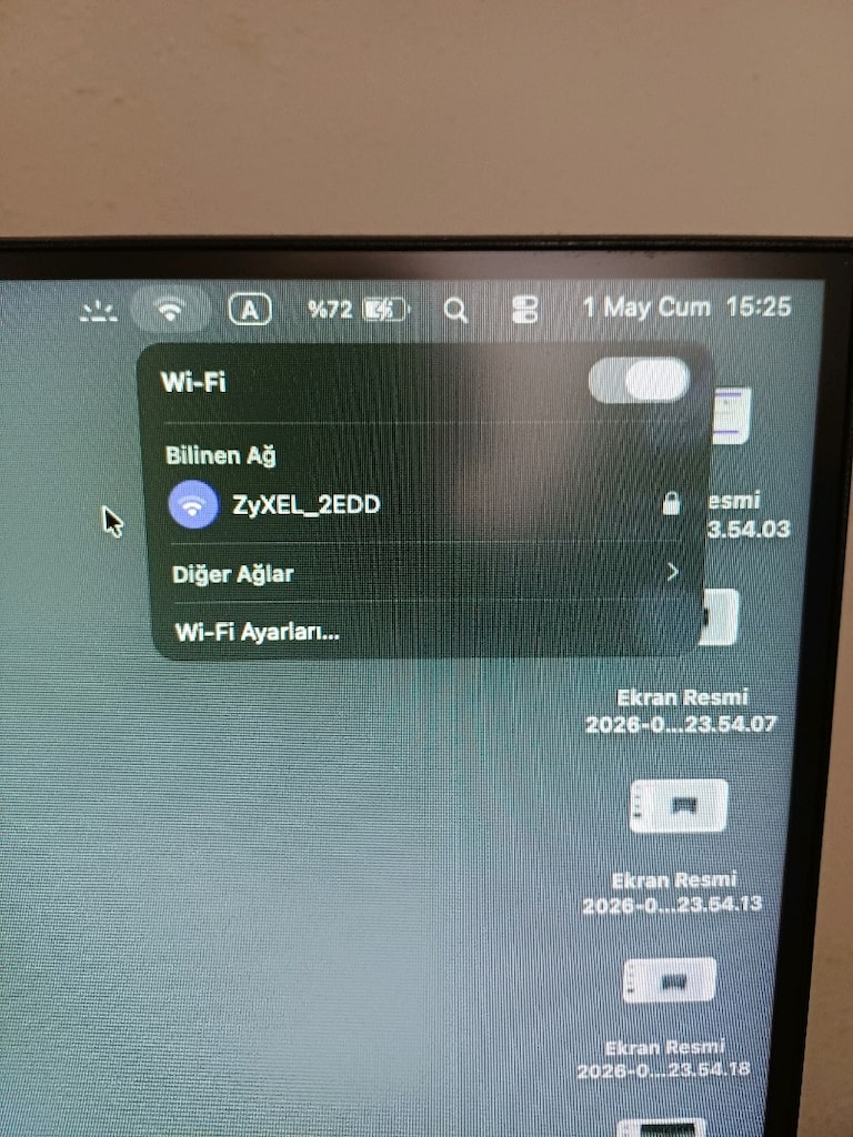 M1 Macbook Air (MONİTÖR HARİÇ) 8/256 GB - 6