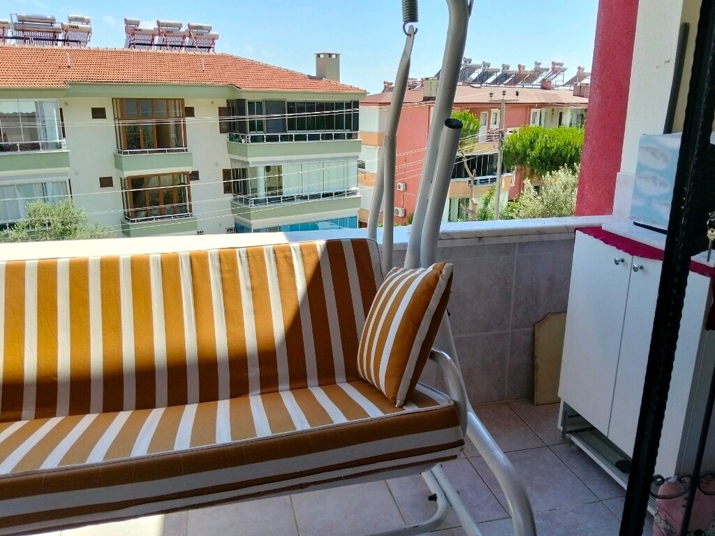 yepyeni profil bahçe balkon salıncağı,sağlam, kusursuz.Sıfır gibi - 3