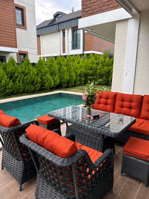 Bahçe Balkon Mobily Rattan bahçe takımı sıfır